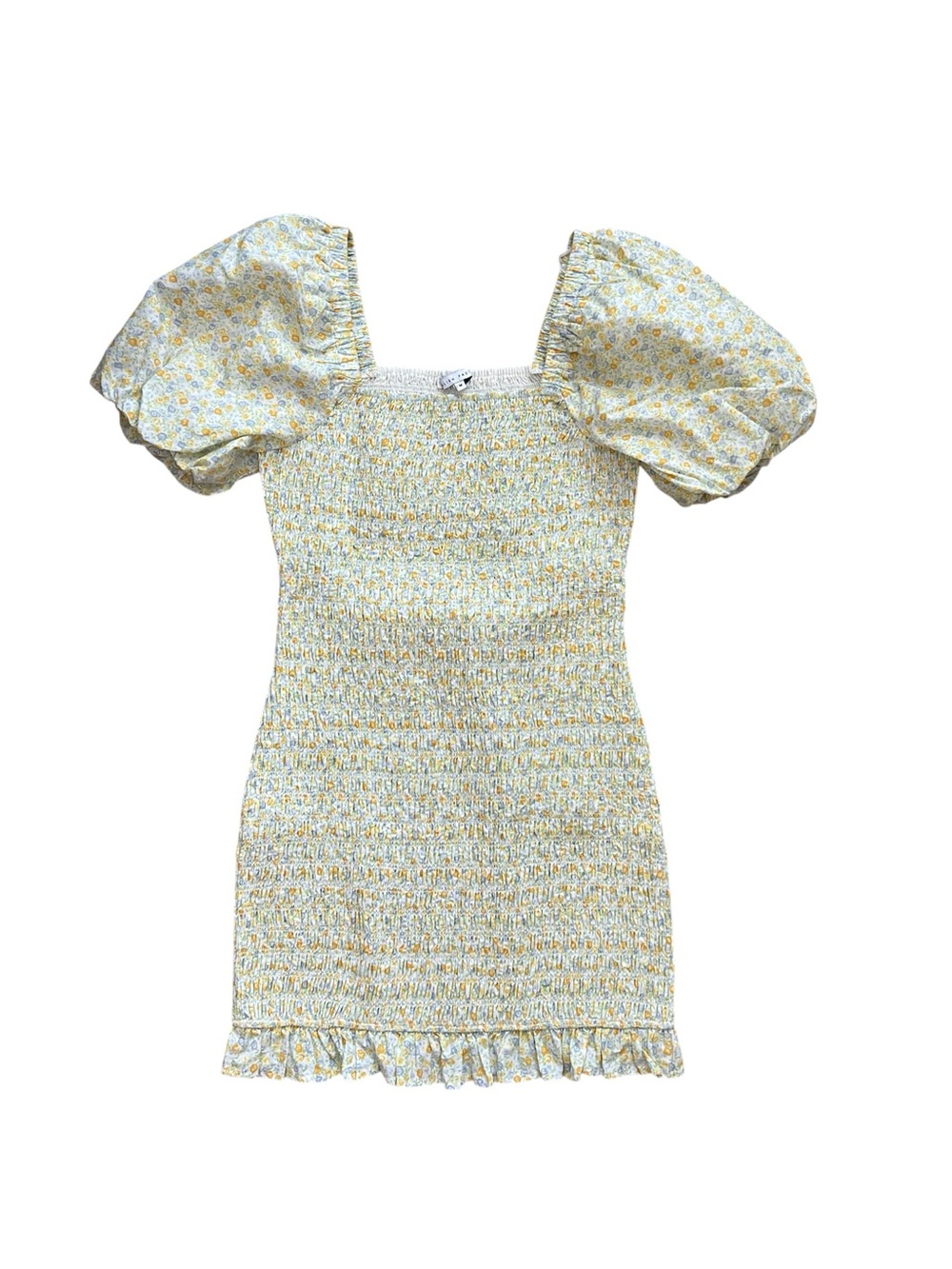 English Factory Women's Floral Smocked Mini Dress SZ M